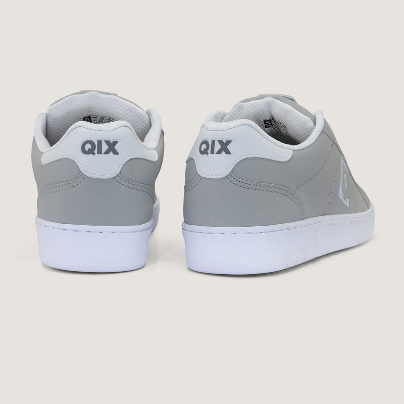 Tênis Qix Combat Slim Cinza e Branco