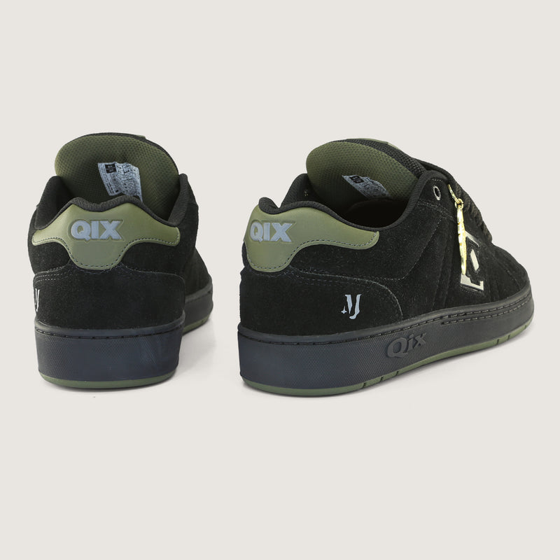 Tênis Qix Combat Massaki Preto e Verde