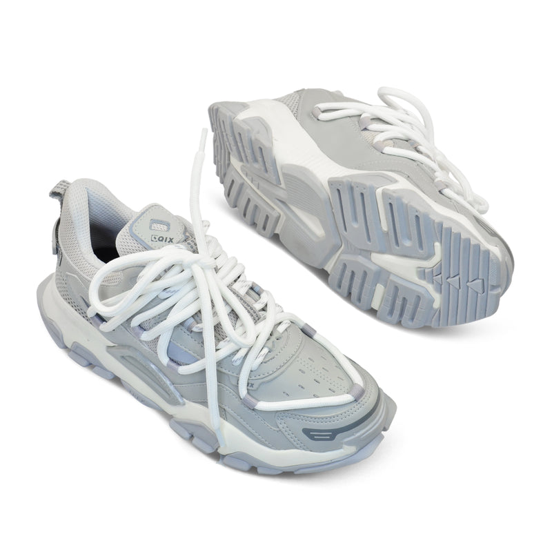 Tênis QIX and Kings Trek heart Pack Cinza