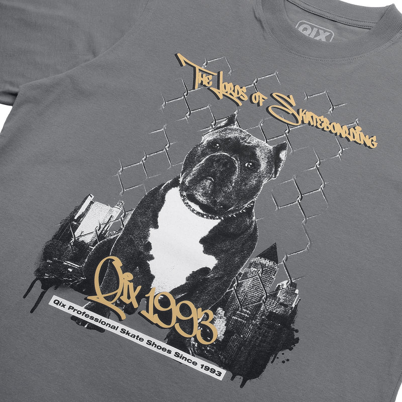 CAMISETA QIX STREET SKATE DOG MESCLA