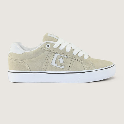 Tênis QIX Combat Suede Vulk Bege e Branco