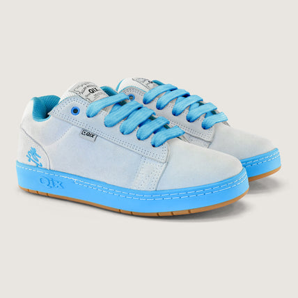 Tênis QIX Chorão Pro Model Allan Mesquita Branco e Azul