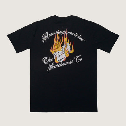 CAMISETA QIX SKATEBOARDS COMPANY PRETA