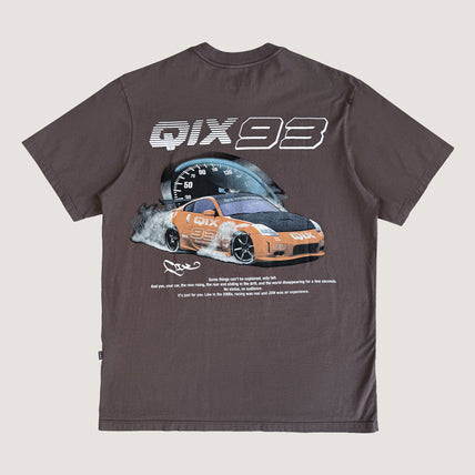 CAMISETA QIX STREET VELOZ MARROM