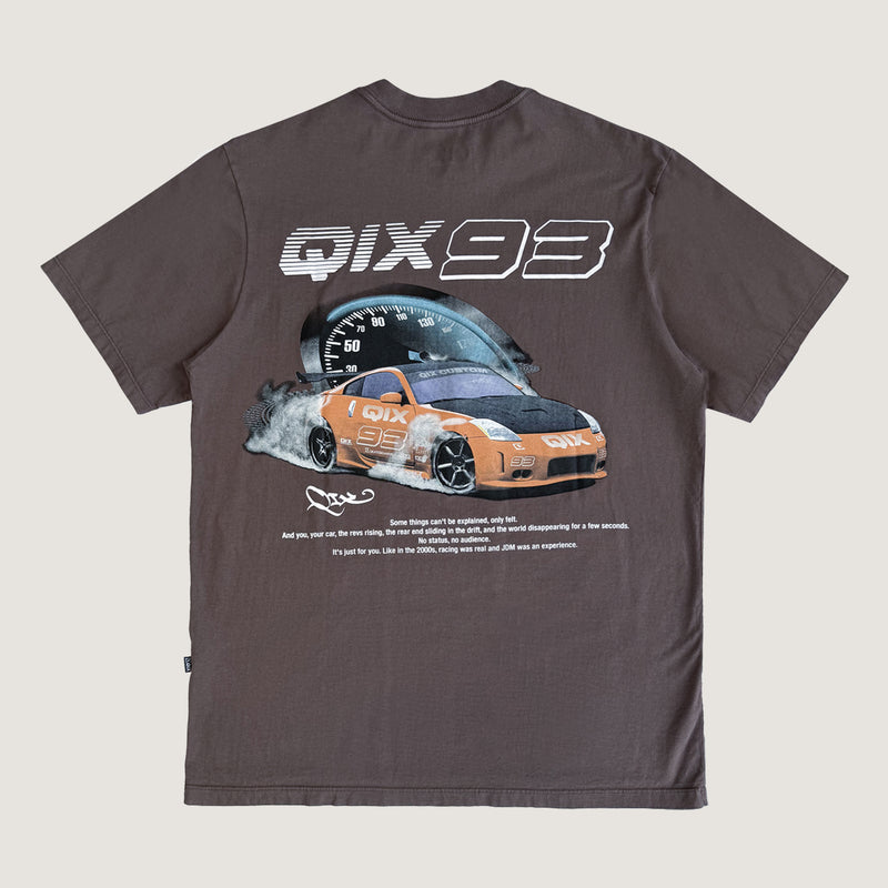 CAMISETA QIX STREET VELOZ MARROM