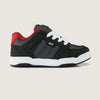 Tênis Infantil Qix Square Preto, Chumbo e Vermelho
