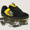 Tênis Qix Chorão Lado B by DZ6 - Preto e Amarelo