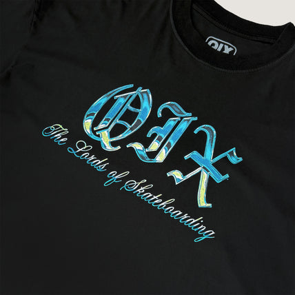 CAMISETA QIX OVERSIZED THE LORDS SKATE PRETA