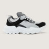 Tênis QIX Higher Preto, Grafite e Branco