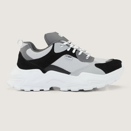 Tênis QIX Higher Preto, Grafite e Branco