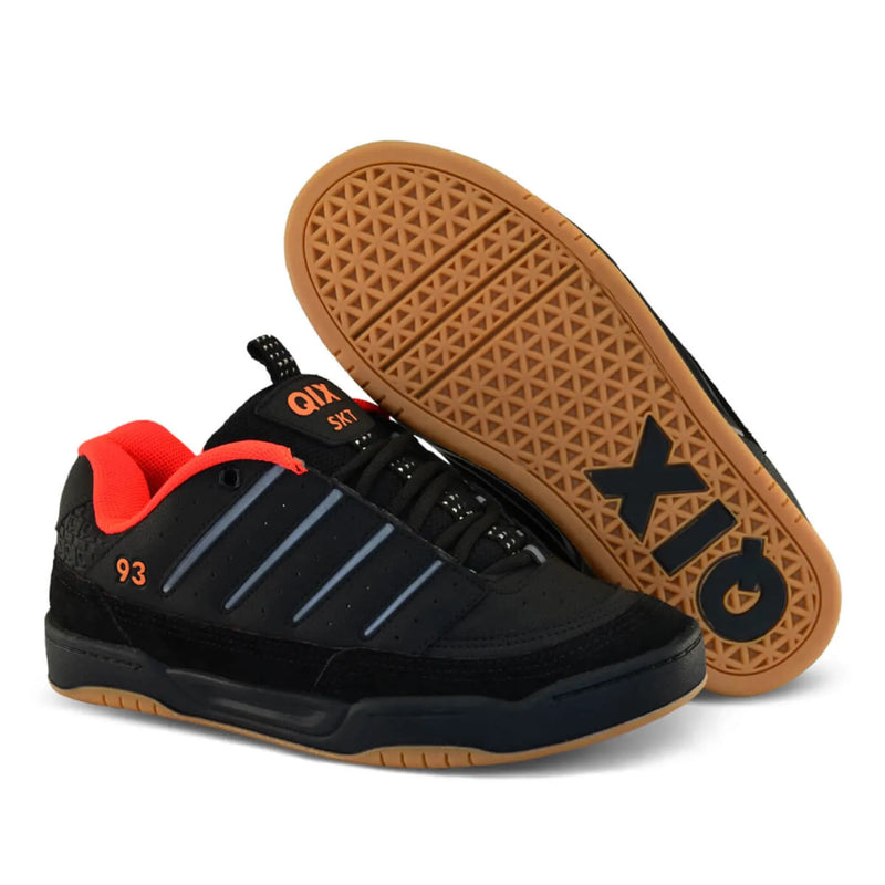 Tênis QIX Golden Preto e Laranja