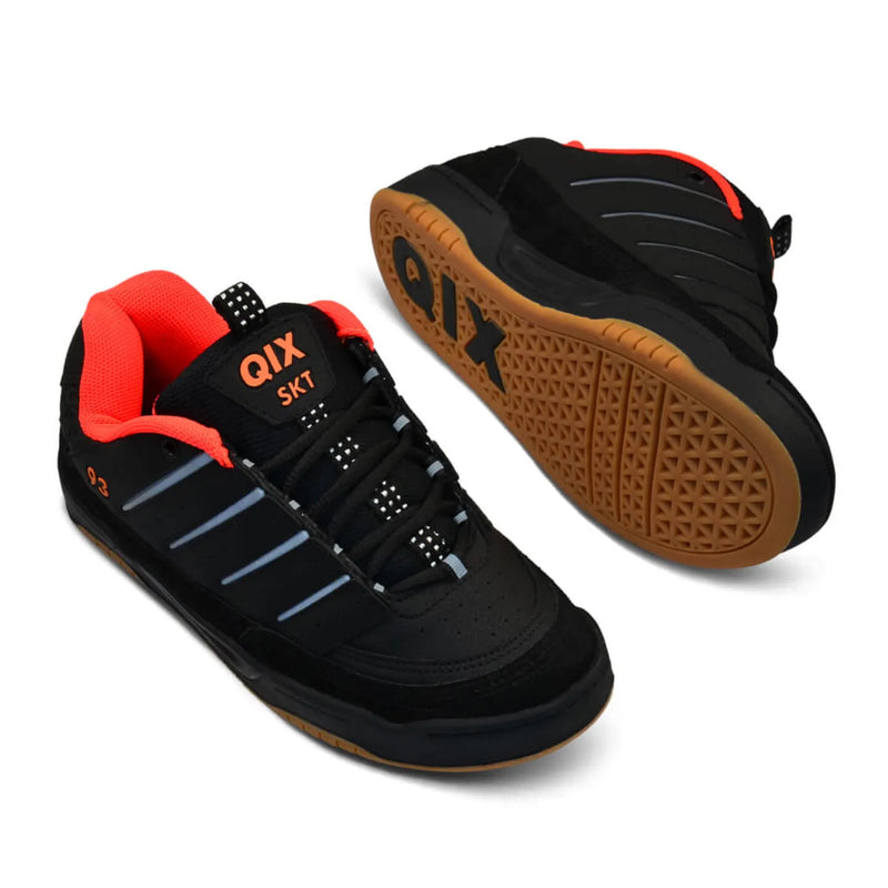 Tênis QIX Golden Preto e Laranja