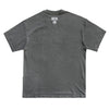 CAMISETA QIX OVERSIZED SKATEBOARDS PRETO ESTONADO