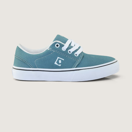 Tênis Infantil Qix Combat 3 Azul Lavado e Branco