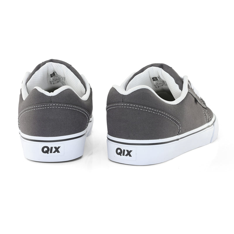 Tênis QIX Allan Mesquita Vulcan 07 - Chumbo e Branco