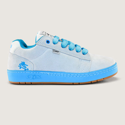 Tênis QIX Chorão Pro Model Allan Mesquita Branco e Azul