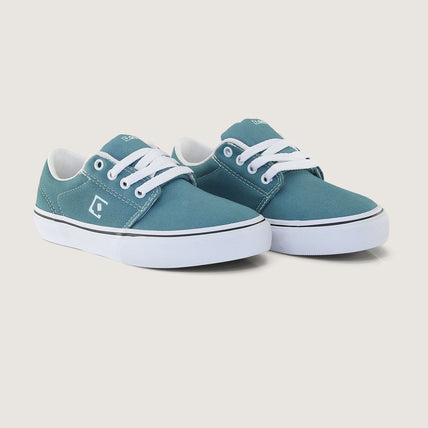 Tênis Infantil Qix Combat 3 Azul Lavado e Branco