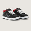 Tênis Infantil Qix Square Preto, Chumbo e Vermelho