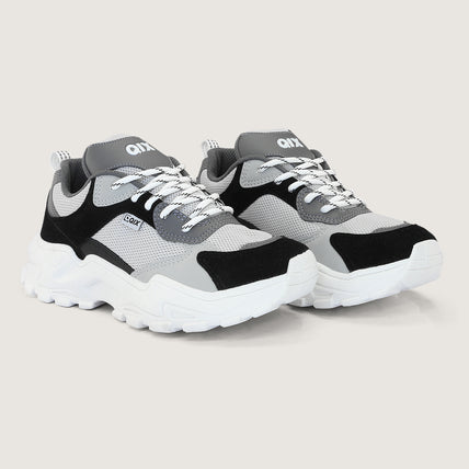 Tênis QIX Higher Preto, Grafite e Branco