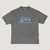 CAMISETA QIX OVERSIZED THE LORDS SKATE CINZA