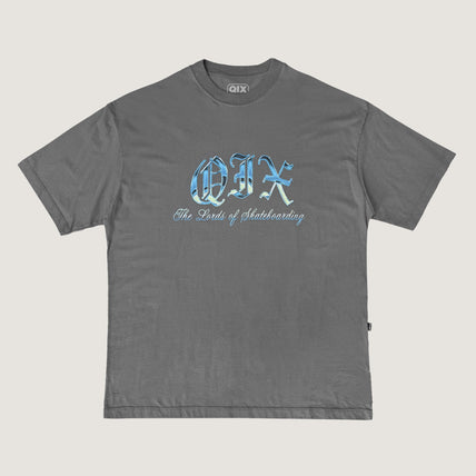 CAMISETA QIX OVERSIZED THE LORDS SKATE CINZA