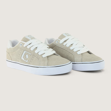 Tênis QIX Combat Suede Vulk Bege e Branco