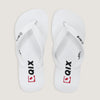 Kit Chinelos QIX Flip Branco