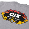 CAMISETA QIX FIRE SKATE BOARDS MESCLA