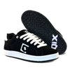 Tênis Qix Skate Combat Suede Preto e Branco