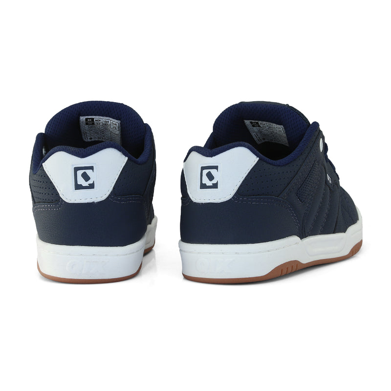 Tênis Infantil Qix Square Marinho e Branco