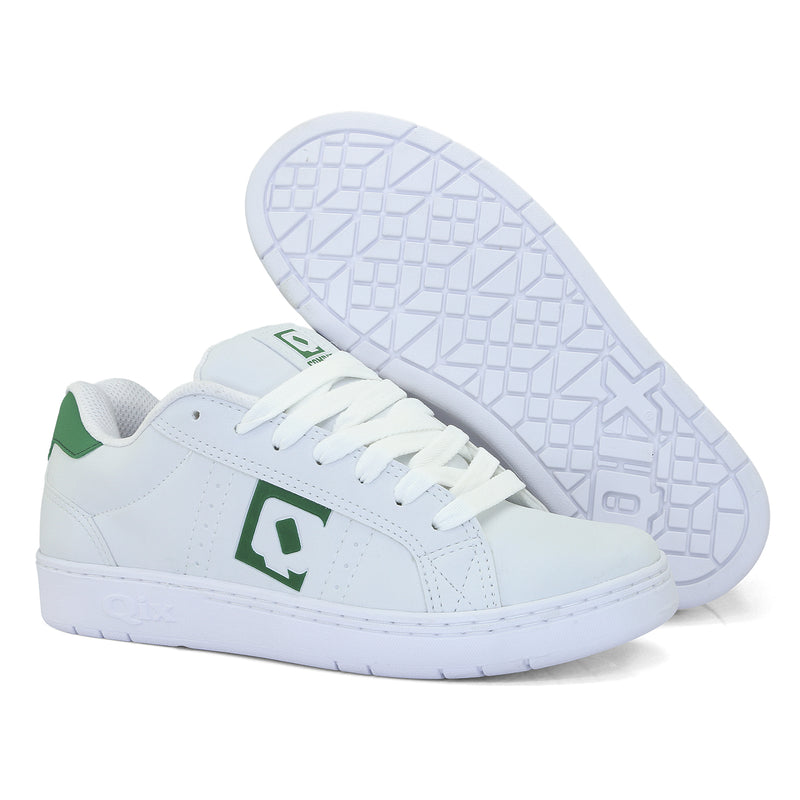 Tênis Qix Combat Slim Branco e Verde