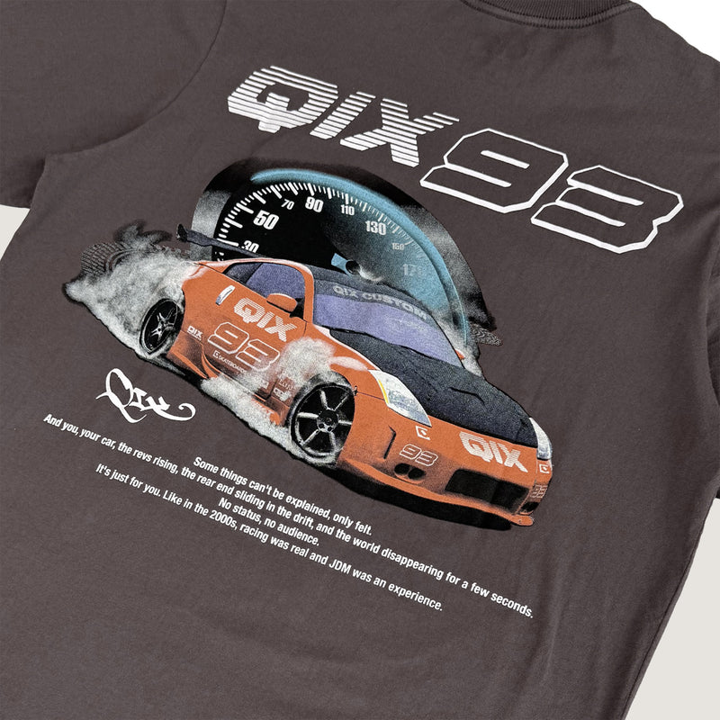 CAMISETA QIX STREET VELOZ MARROM