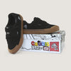 Tênis skate infantil QIX Chorão Park Velcro Preto Gum