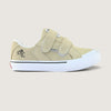 Tênis QIX Infantil Chorão Park Velcro Bege e Branco
