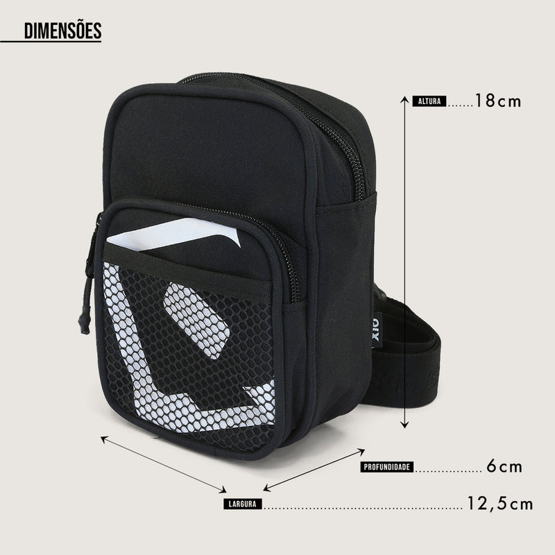 Shoulder Bag QIX International Masculino e Feminino