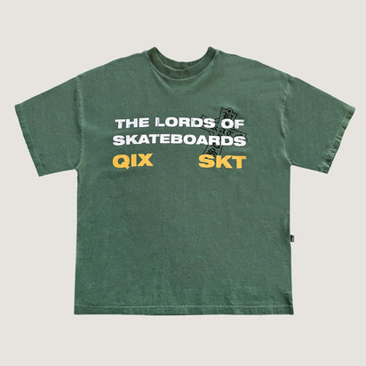 CAMISETA QIX BOX THE LORDS VERDE ESTONADO