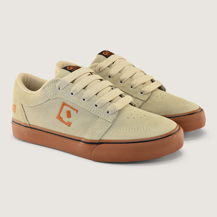 Tênis QIX 93 Ninety Three Vulcan 07 - Bege e Gum