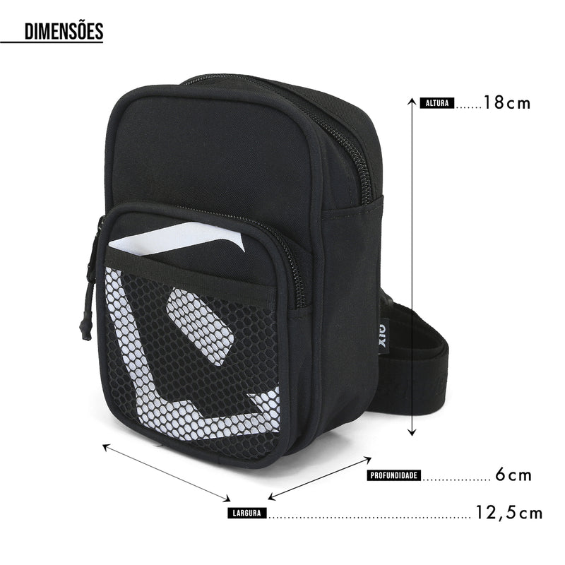Shoulder Bag QIX International Masculino e Feminino