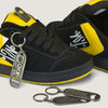 Tênis Qix Chorão Lado B by DZ6 - Preto e Amarelo