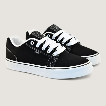 Tênis QIX Allan Mesquita Vulcan 07 - Preto e Branco