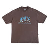CAMISETA QIX OVERSIZED THE LORDS SKATE MARROM