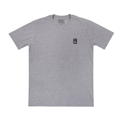CAMISETA QIX SIMPLE LOGO MESCLA