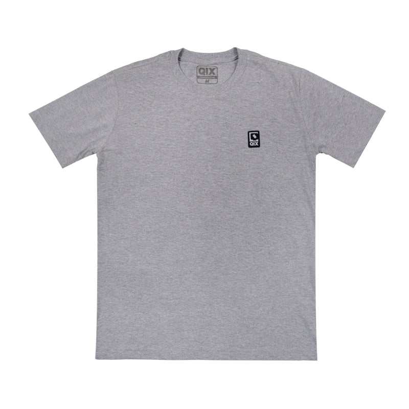 CAMISETA QIX SIMPLE LOGO MESCLA