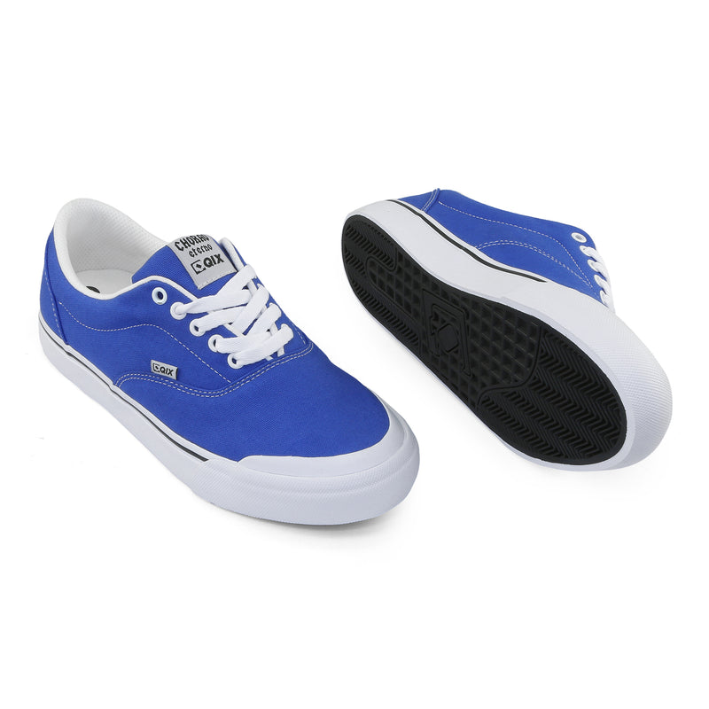 Tênis QIX Sunset Chorão Royal e Branco