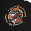 CAMISETA QIX STREET TIGER PRETA