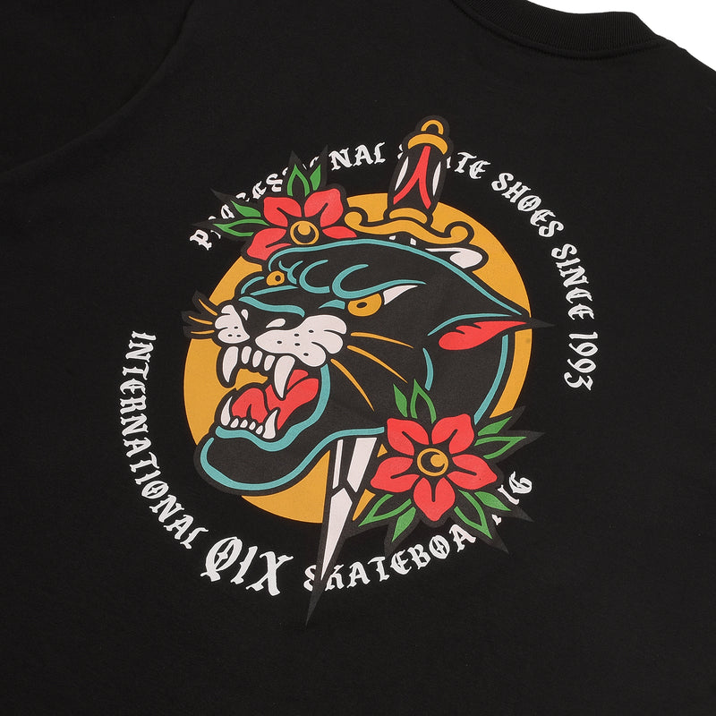 CAMISETA QIX STREET TIGER PRETA