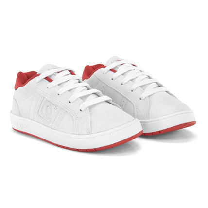 Tênis Infantil QIX Combat Retrô Branco e Vermelho