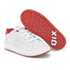 Tênis Infantil QIX Combat Retrô Branco e Vermelho