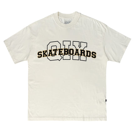CAMISETA QIX OVERSIZED SKATEBOARDS OFF WHITE