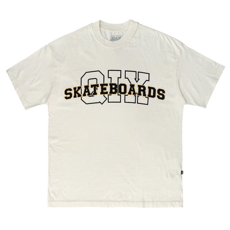 CAMISETA QIX OVERSIZED SKATEBOARDS OFF WHITE